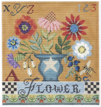 Folk Art Floral Sampler