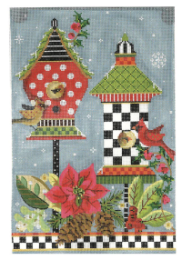 Winter Birdhouses