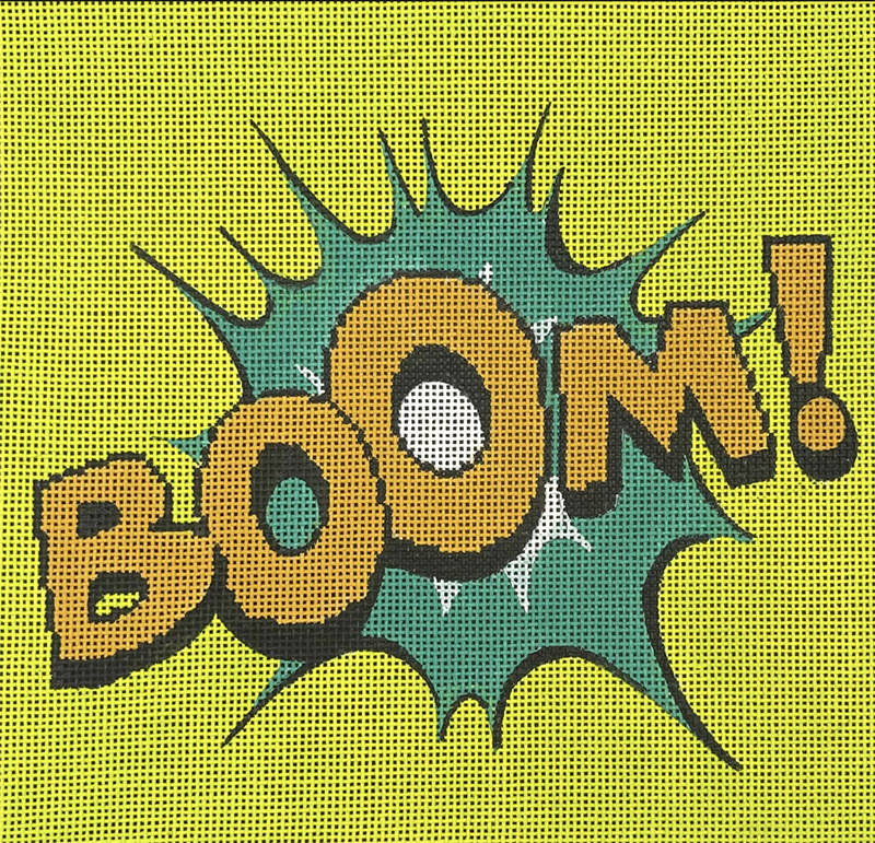 Boom - Beginner, Colors of Praise, Needlepoint - Bedecked and Beadazzled